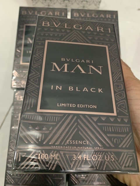 Nước hoa nam bvlgari man in black limited edition edp 100ml full seal