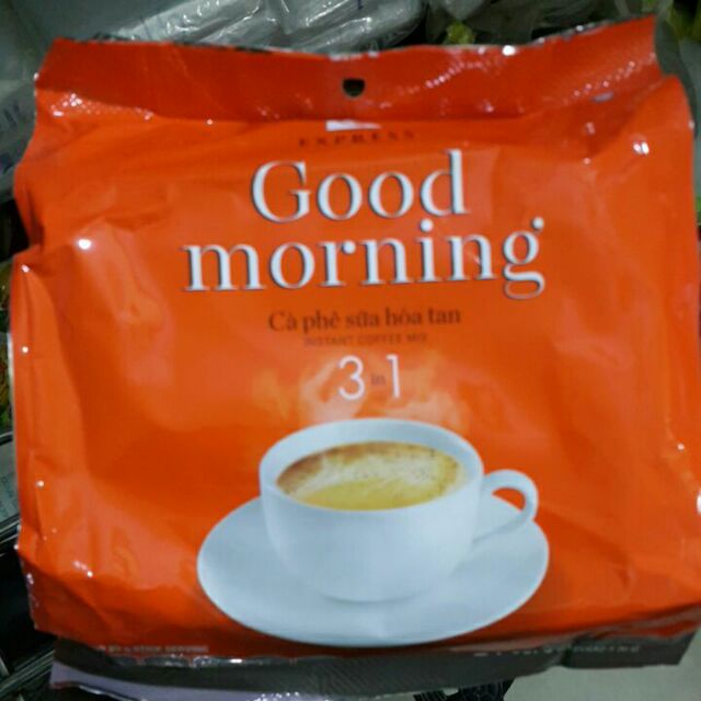 Cà phê sữa Trần quang goodmorning 24 gói