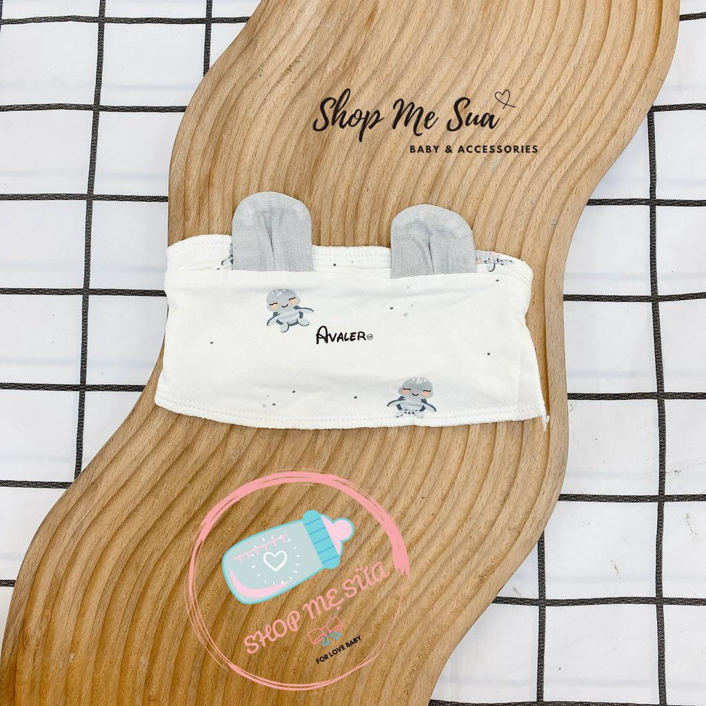 Avaler mũ che thóp cho bé sơ sinh chất liệu sợi tre siêu mềm