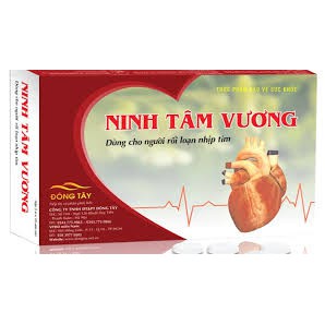 Viên uống Ninh Tâm Vương cho người rối loạn nhịp tim hồi hộp - CN82