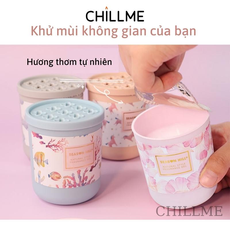 Sáp thơm phòng gel Season Hill khử mùi hương thơm sang trọng cao cấp - Chillme