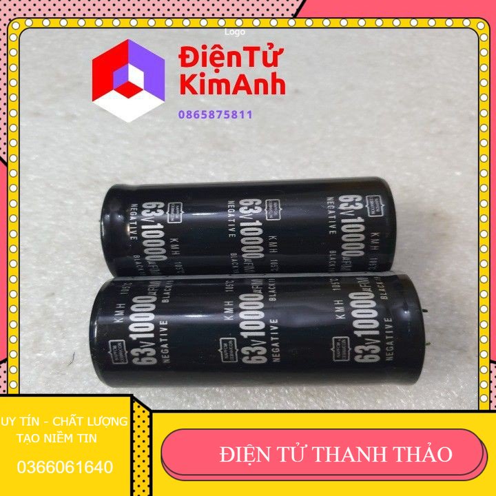 2 Tụ nguồn 10000uf-63V