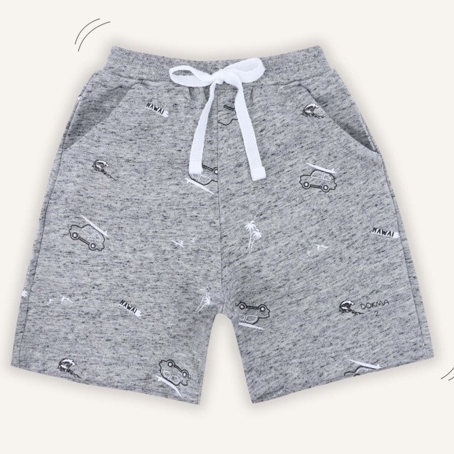 Quần đùi Dokma siêu mềm mát cotton 100% cho bé từ 2-6 tuổi