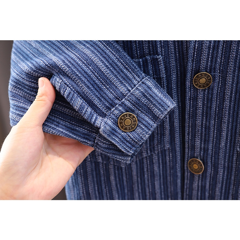 Set Áo Khoác Tay Dài + Quần Denim Họa Tiết Hoạt Hình Phong Cách Hàn Quốc Dễ Thương Cho Bé Trai / Gái 80-120cm