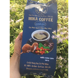 Là gói 200gr của Mika cafe nguyên chất.