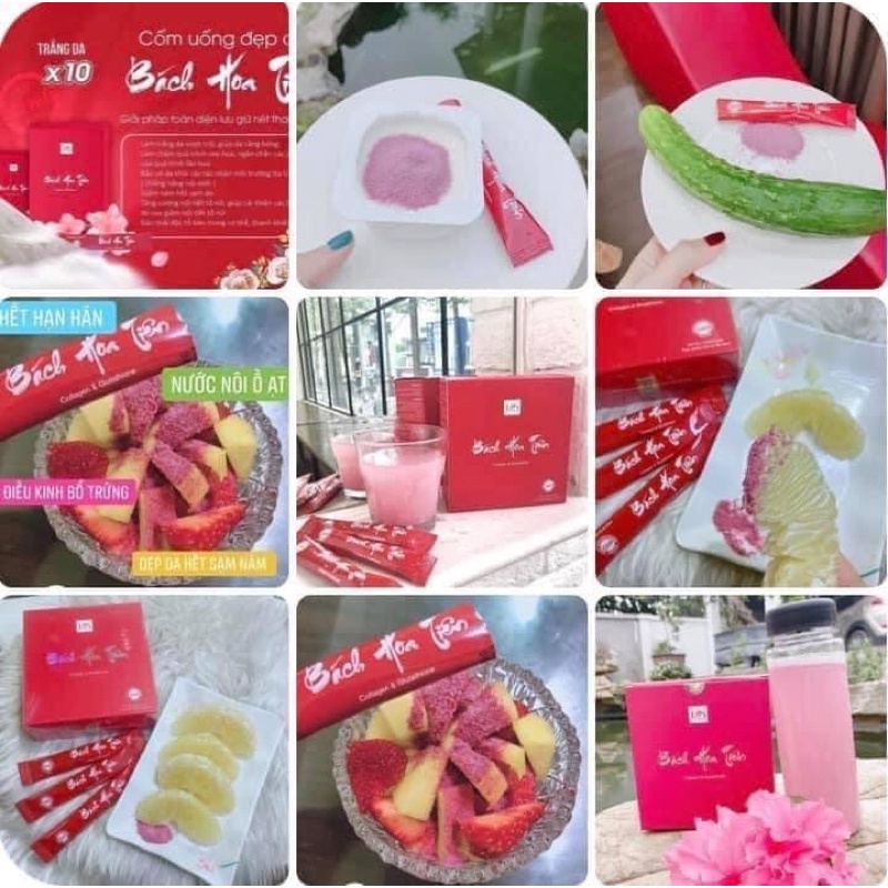 Bách hoa tiên combo2 hộp, Combo3 hộp Cam kết chính hãng | Thế Giới Skin Care