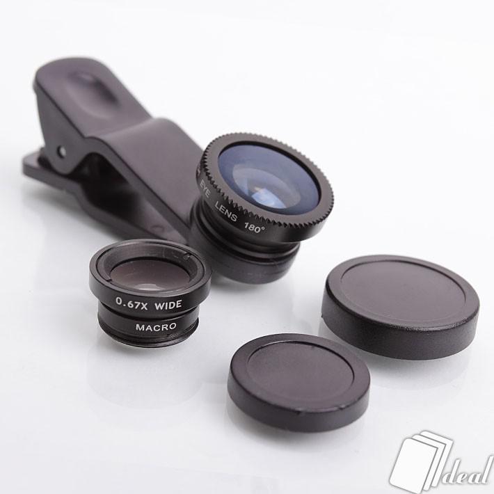 Xả hàng bộ lens chụp hình 3 in 1 giá rẻ