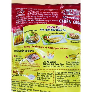 Bột tẩm khô chiên giòn Aji-Quick gói 42g