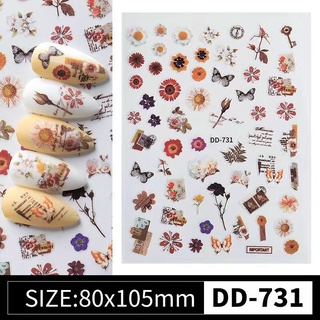 stick hoa gắn móng nail