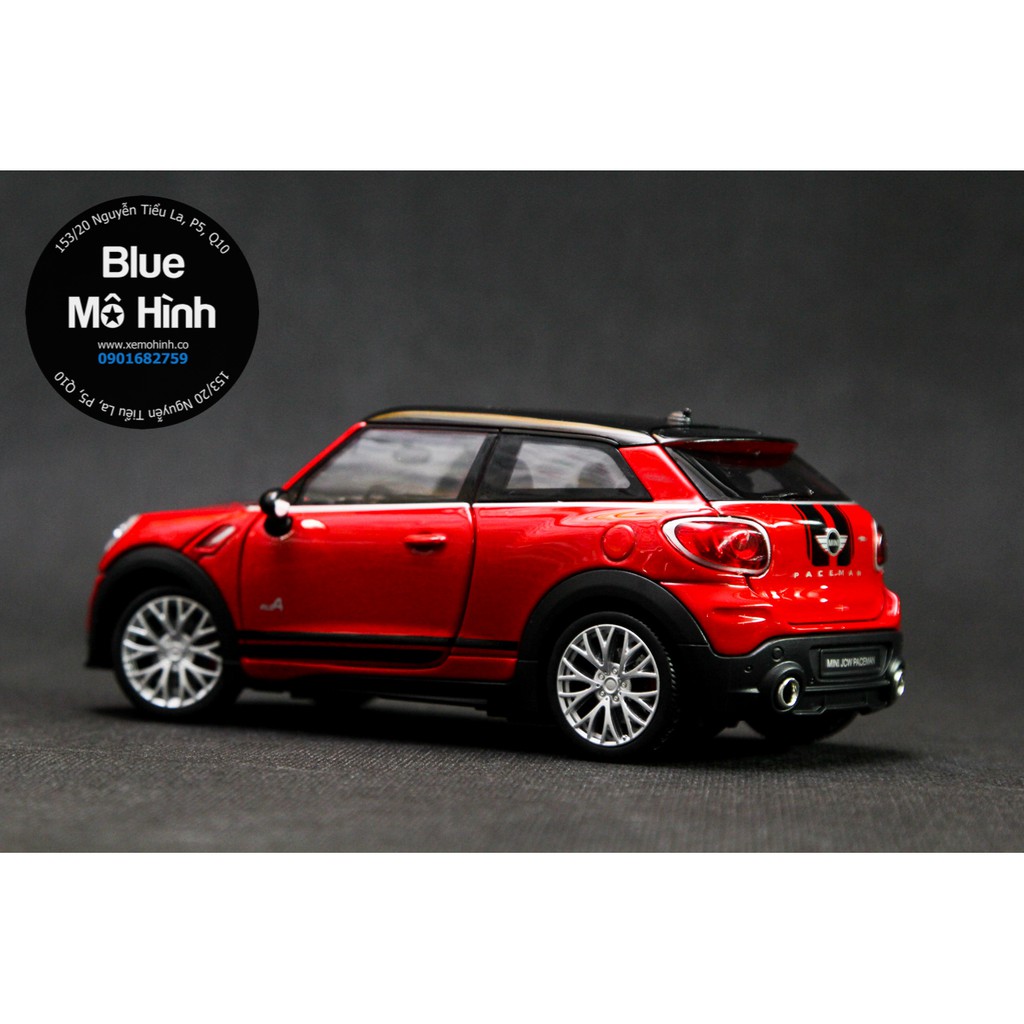 Blue mô hình | Xe mô hình Mini Cooper Paceman 1:24