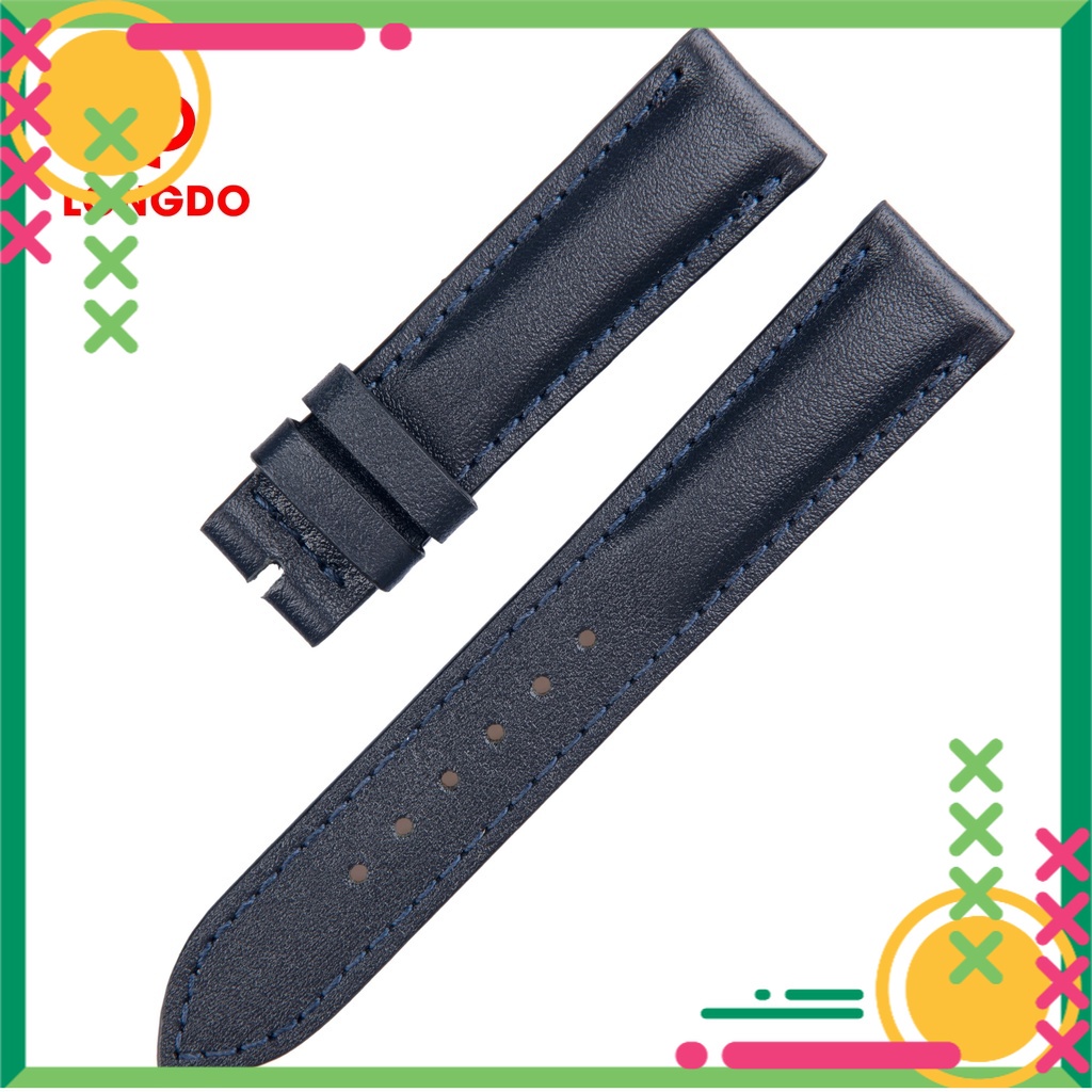 Dây đồng hồ da bò chống thấm nước - Đủ size 12/14/16/18/20/22/24 - Thương hiệu uy tín Longdo Leather - FLEXIBLE
