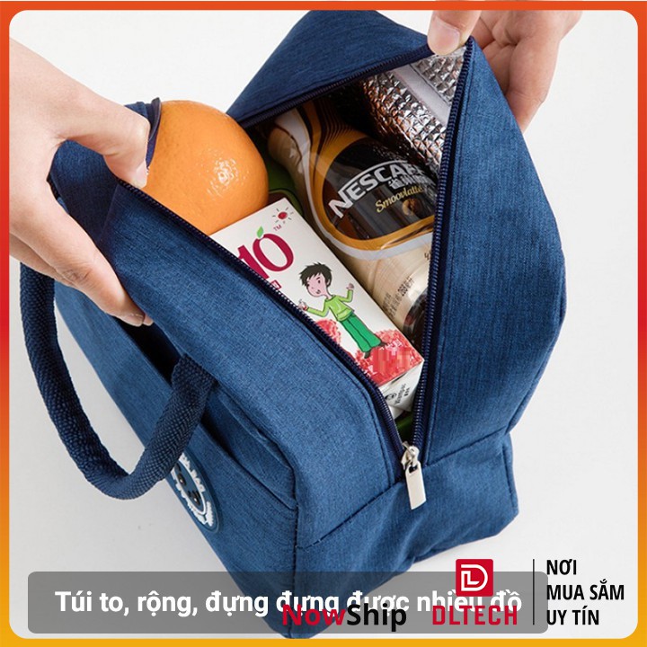 Túi Giữ Nhiệt Đựng Hộp Cơm Chống Thấm Nước Tiện Dụng Lunch Bag TGN02 DL TECH