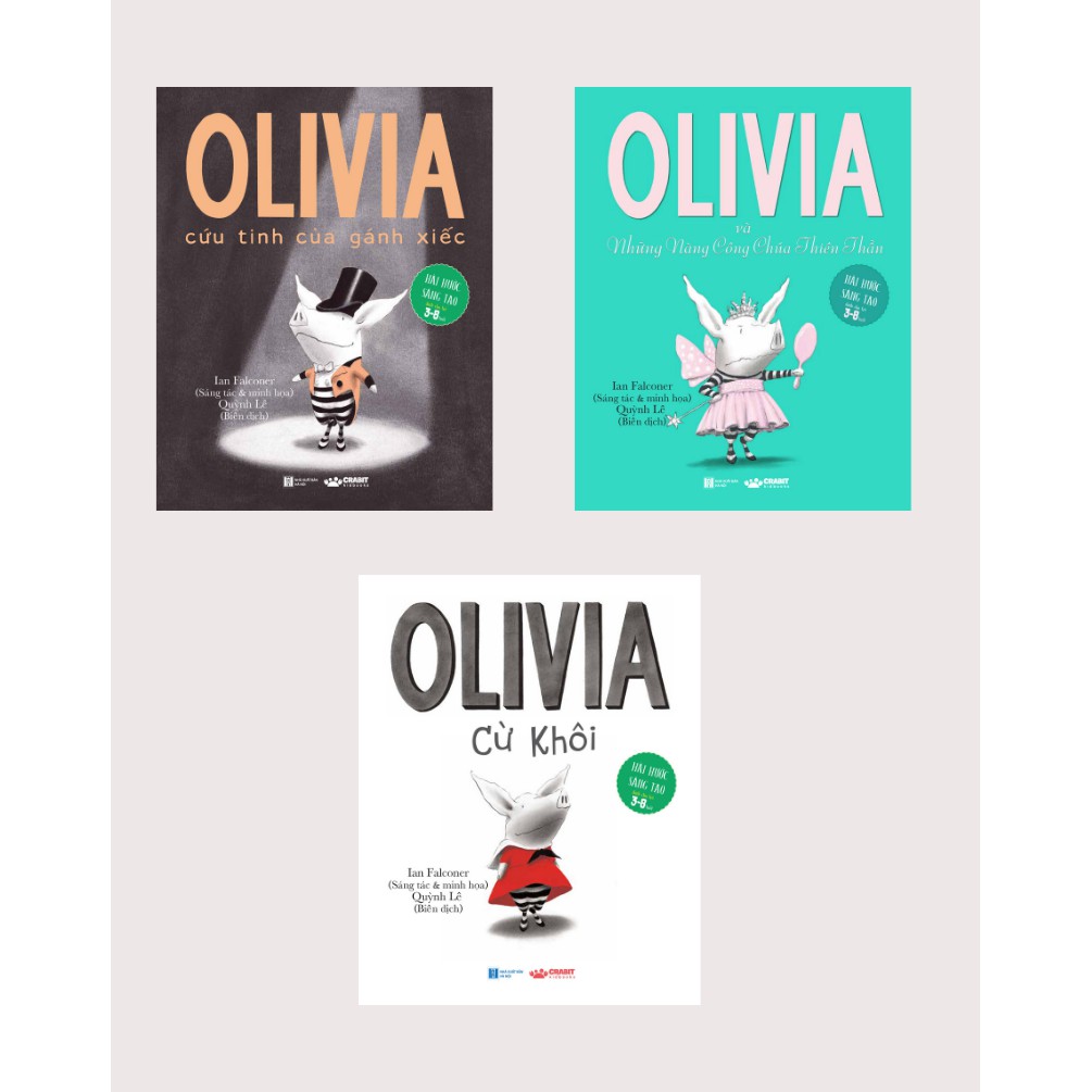 Sách - Bộ Ba Cuốn Olivia