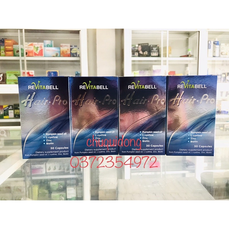 Thực phẩm bảo vệ sức khỏe ngăn ngừa và giảm rụng tóc Revitabell Hair-Pro