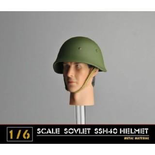Mũ Bảo Hiểm Cho Mô Hình Người Lính Wwii The Soviet Ssh40 F Tỉ Lệ 1/6 12