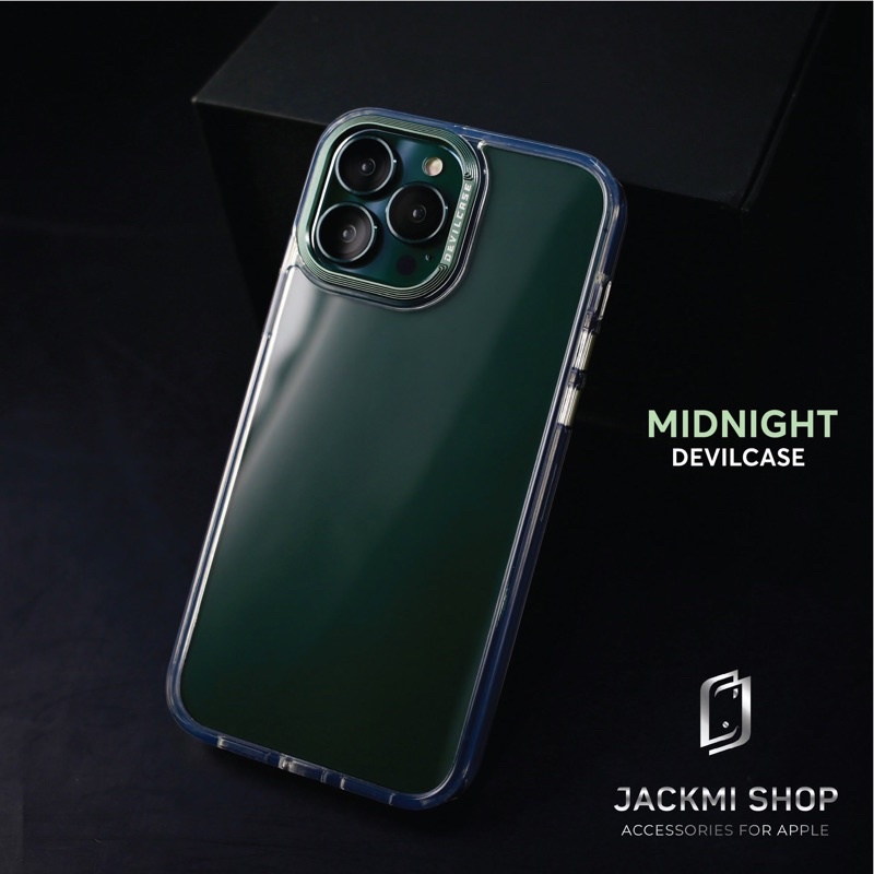 Ốp Devilcase phiên bản tiêu chuẩn trong suốt chống sốc bảo vệ camera cho ip 13 13 pro 13 pro max 12 12 pro 12 pro max