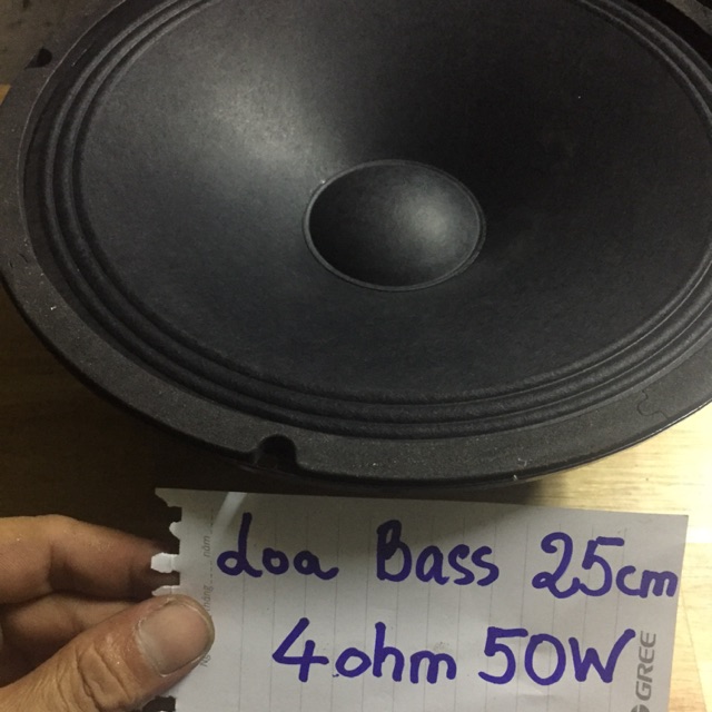 Củ Loa bass 4ohm 50w ( loa kéo ) củ từ 100