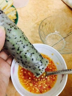 Bánh tráng nhúng Phan Rang