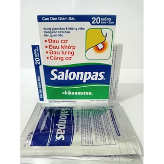 Cao dán SALONPAS Hộp 20 miếng