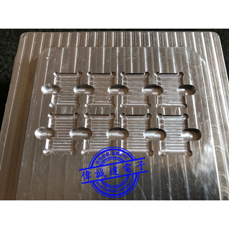 Khuôn làm RAM DDR5 cho CARD Màn Hình - 1 lần làm 8 con RAM - chì bi 0.45mm