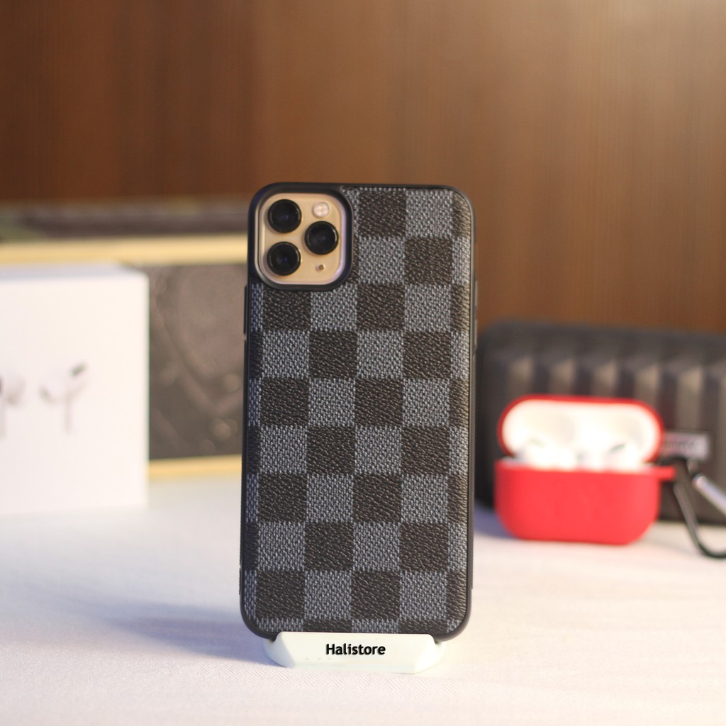 Ốp lưng iphone LV giả da cao cấp 6/6plus/6s/6s plus/6/7/7plus/8/8plus/x/xs/xs max/11/11 pro/11 promax Hana Case