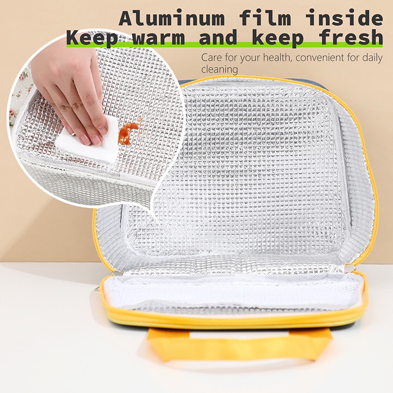 Túi Giữ Nhiệt Đựng Hộp Cơm Trưa / Đồ Ăn Trưa