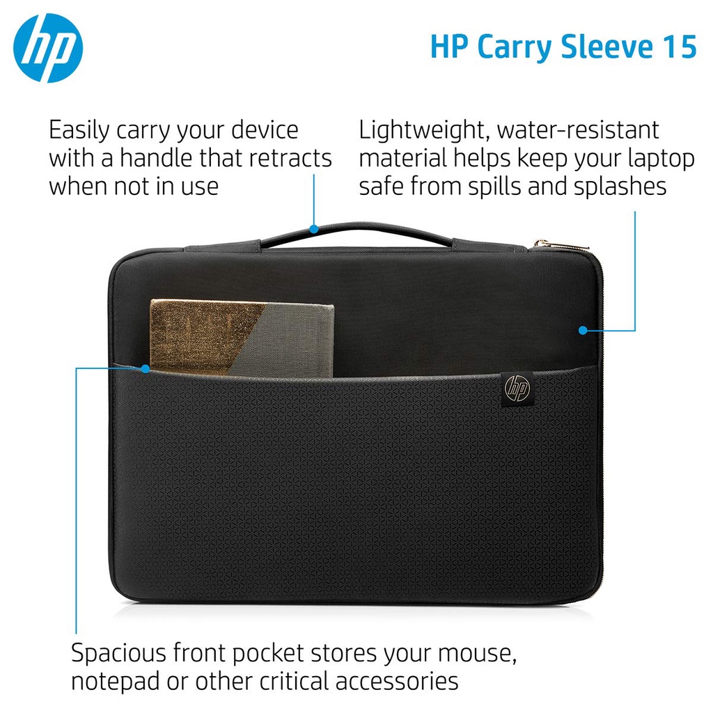 Túi chống shock HP Carry Sleeve cho laptop 14 - 15.6-inch