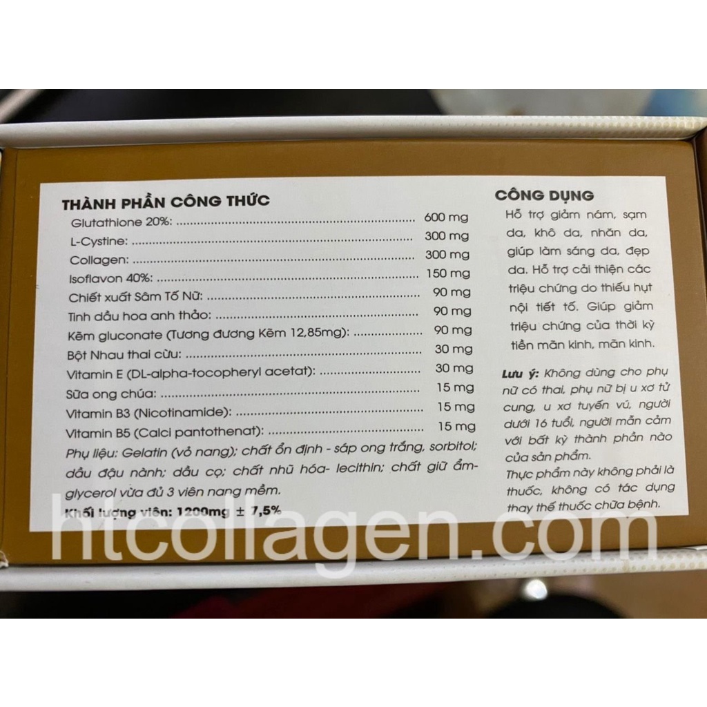 [Nhập khẩu Đức] Viên uống trắng da Glutathione 1 tháng cam kết hiệu quả | BigBuy360 - bigbuy360.vn