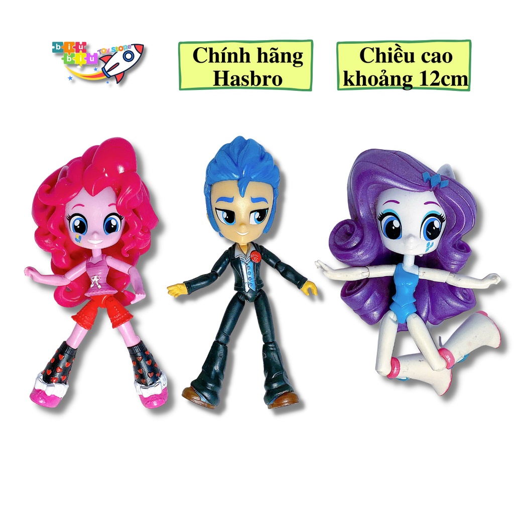 Bộ sưu tập 3 nhân vật My Little Pony Equestria Girls- Hàng chính hãng - Giao set ngẫu nhiên