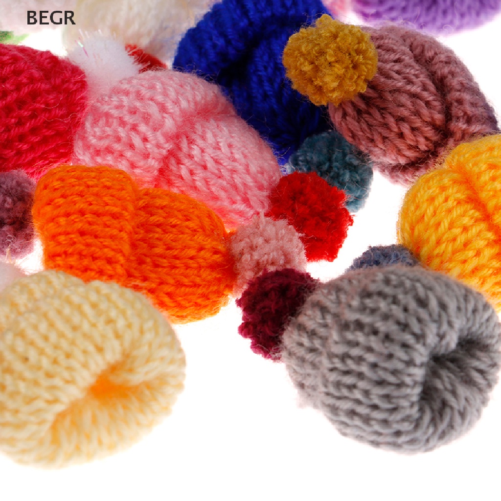 Bộ 10 Mũ Len Mini 3.5CM Trang Trí Cho Búp Bê