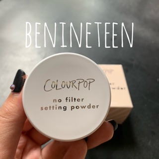 [TẶNG CHOCOLATE HERSHEY] Phấn Phủ Colourpop No Filter Setting Powder