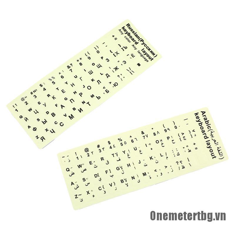 Miếng Dán Bàn Phím Laptop Màu Huỳnh Quang | BigBuy360 - bigbuy360.vn