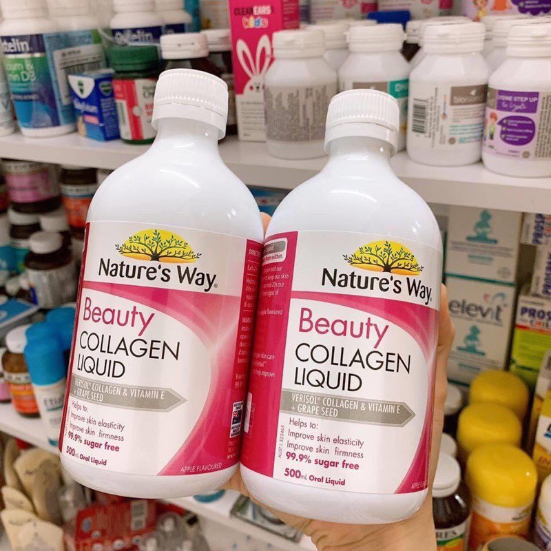 Collagen nước Nature's Way Beauty Collagen Liquid 500ml - Xuất xứ Úc