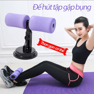 OT307PDụng cụ tập cơ bụng đa năng, dụng cụ tập gập bụng, đế hút chân không tập gập bụng hút chặt có thể chỉnh chiều cao