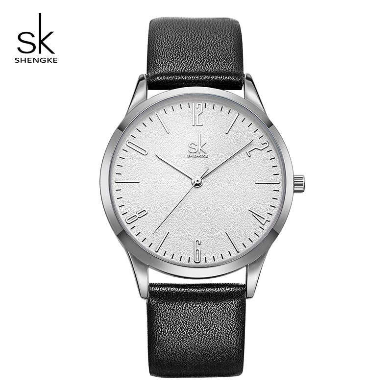 shengke leather couple watches K9003