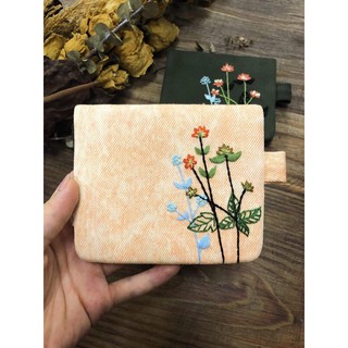 ví vải handmade thêu tay