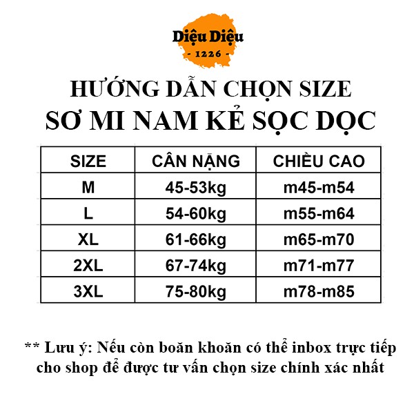 ÁO SƠ MI NAM KẺ SỌC SƠ MI NAM SỌC DỌC kèm ảnh thật - Diệu Diệu 1226 | BigBuy360 - bigbuy360.vn