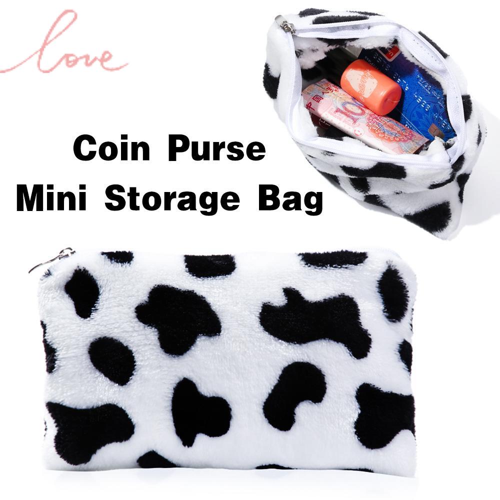 Túi Bông Đựng Tai Nghe / Tiền Xu Họa Tiết Hoạt Hình Thời Trang