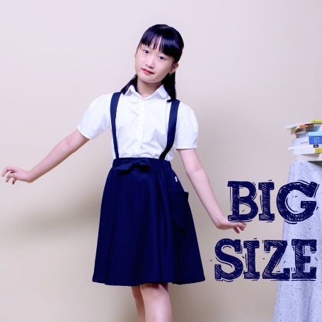 Áo học sinh bèo ngực cho bé gái ngoại cỡ Jadiny mã GDP010