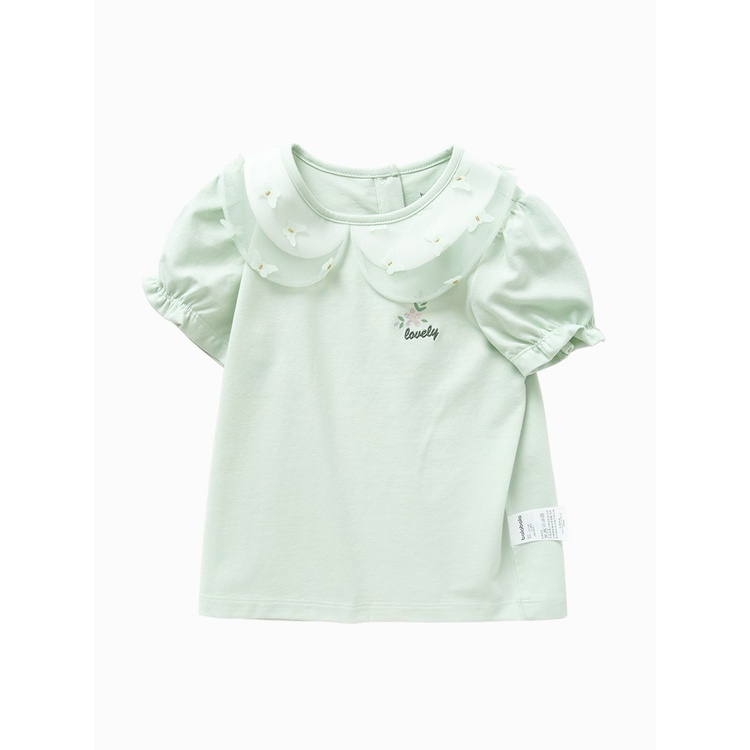 Áo thun cổ bèo BALABALA - TODDLER dành cho bé gái 201222117012