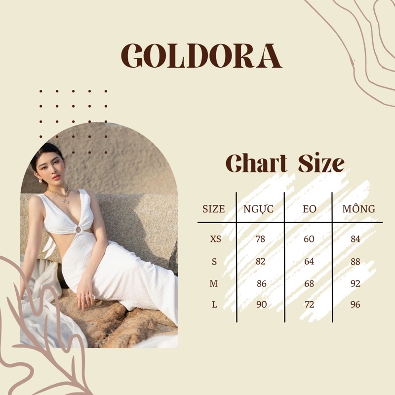 Đầm maxi đen dáng xòe sang chảnh - Thích hợp đi biển, dạo phố