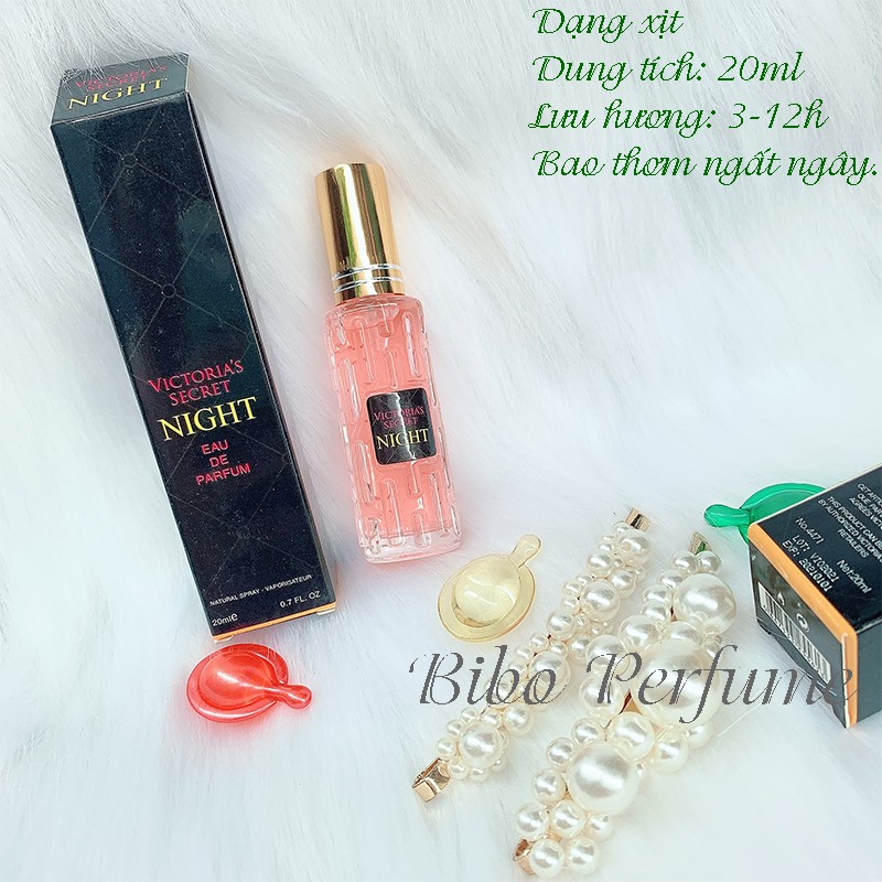 NƯỚC HOA NỮ MINI VICTOR NIGHT 20ML