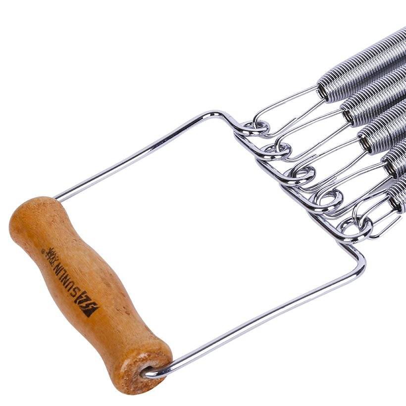 Máy Tạp Đa Năng Kéo Tay Gỗ-Lò Xo Inox S1001