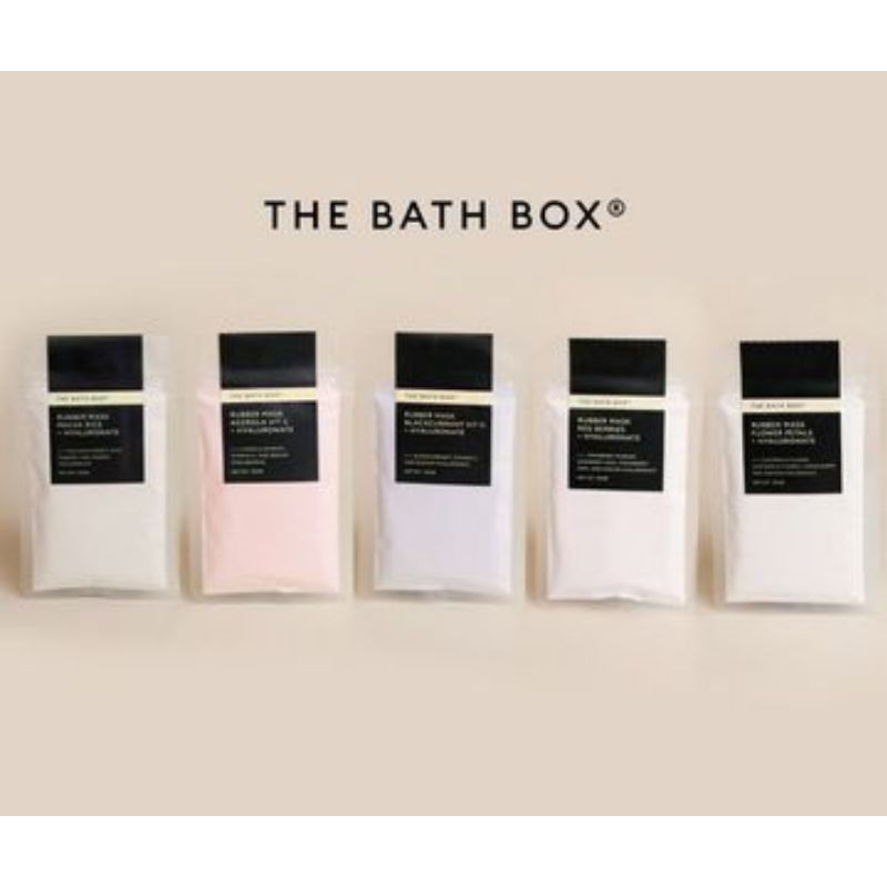 The Bath Box Rubber Red Berries + Hyaluronate 50gr