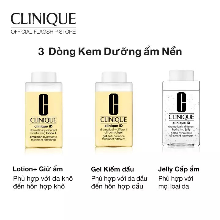 [Mã 1911FMCGSALE giảm 8% đơn 500K] Kem dưỡng kèm lõi 2in1 Clinique ID Jelly | BigBuy360 - bigbuy360.vn