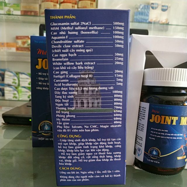 Viên uống hỗ trợ xương khớp JOINT MAX