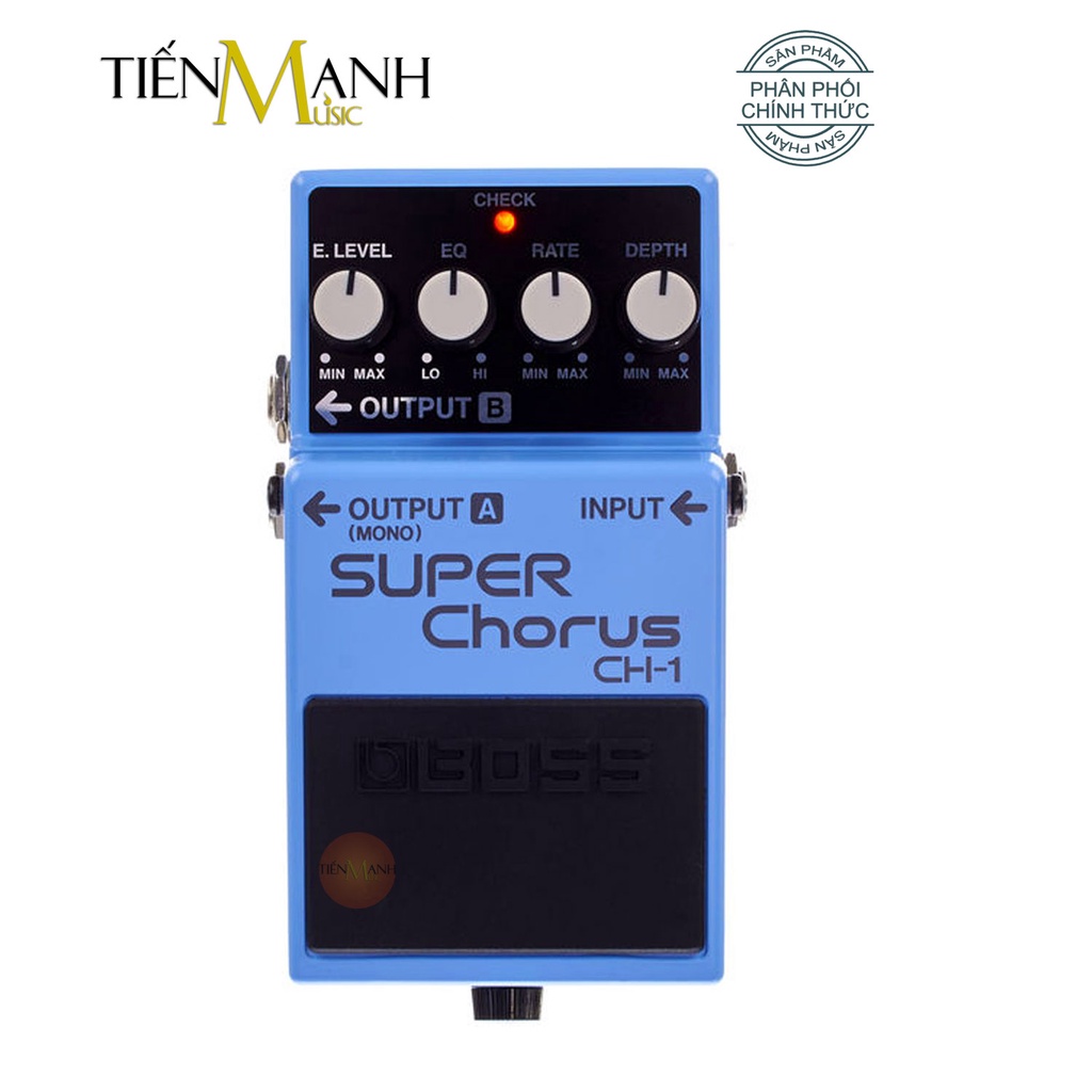 [Chính Hãng] Phơ Guitar Boss CH-1 Super Chorus - Bàn Đạp Fuzz Pedals Effects CH1