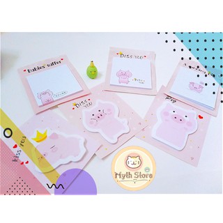 Note ghi chú - Note hình heo dễ thương