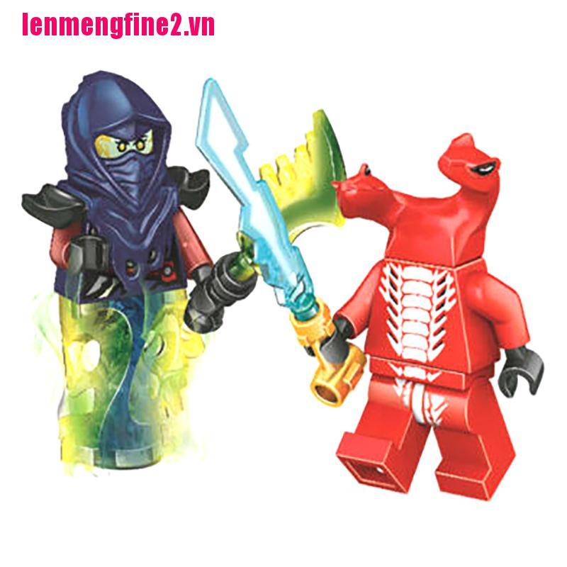 Bộ 24 Mô Hình Nhân Vật Phim Hoạt Hình Ninjago