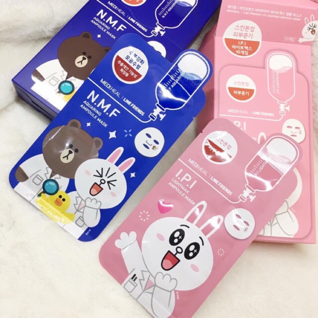 MẶT NẠ GIẤY MEDIHEAL LINE FRIENDS